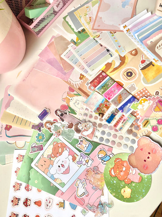 PACK SORPRESA | Set de material decorativo kawaii