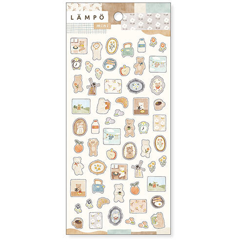 MIND WAVE | Pegatinas LÄMPÖ mini - Osito