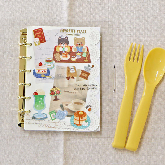 MIND WAVE | Pegatinas Happy Belly - Cafetería