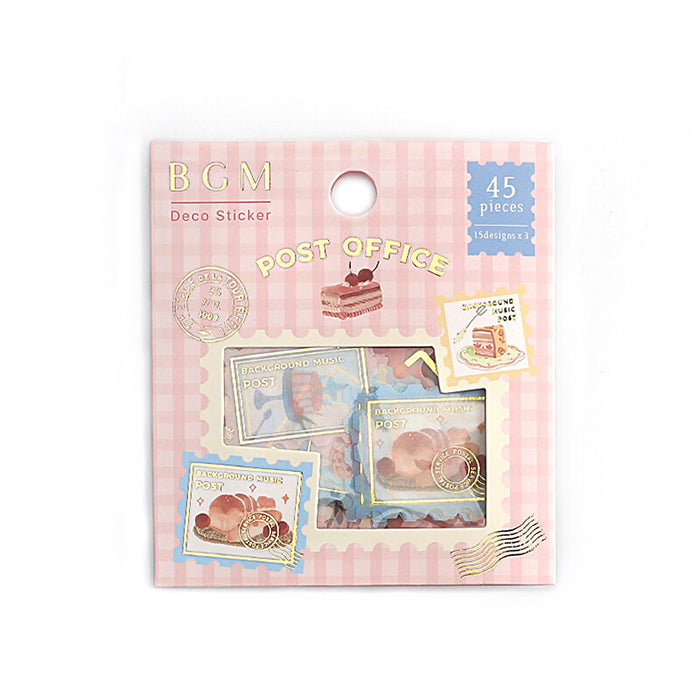 pegatinas japonesas bonitas en forma de sellos para cartas, material de papel washi con detalles de foil dorado brillante