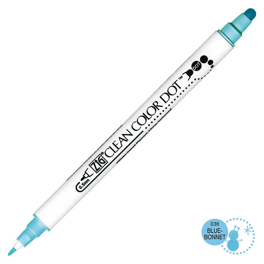 KURETAKE | Rotulador doble punta - Zig Clean Color Dot
