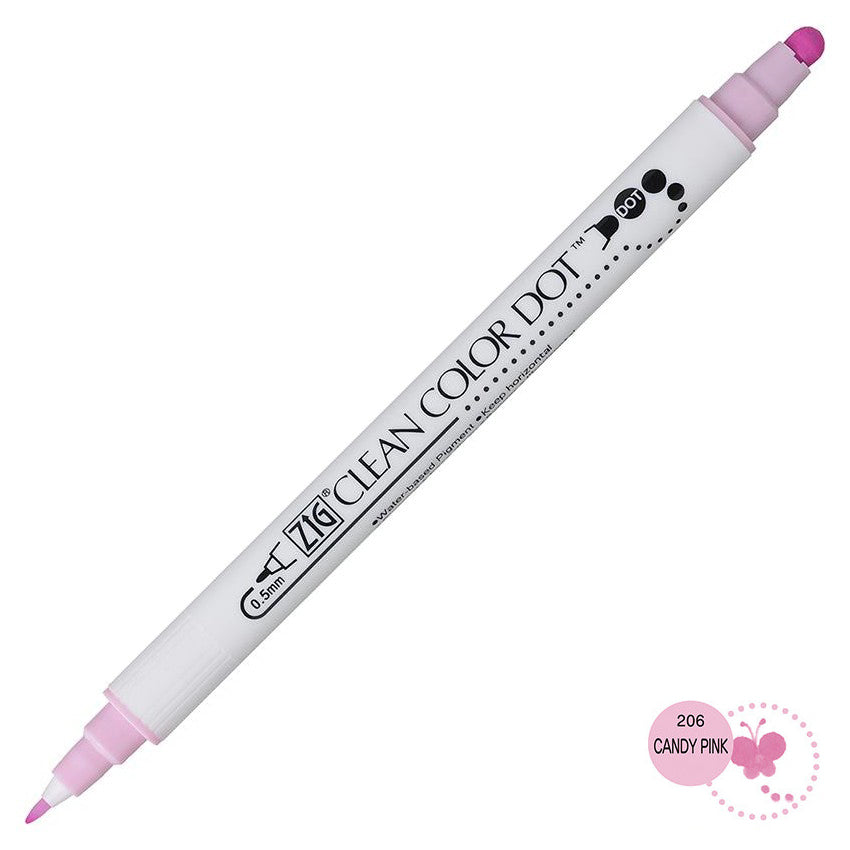 KURETAKE | Rotulador doble punta - Zig Clean Color Dot