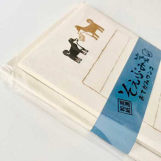 FURUKAWA SHIKO | Mini set de cartas y sobres - Seobumi Perros Shiba