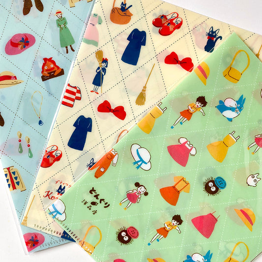 Papelería bonita de Studio Ghibli, portafolio de Nicki aprendiz de bruja