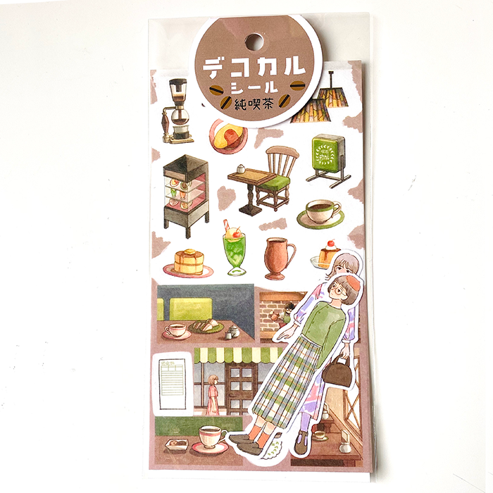 CRU-CIAL | Hoja de pegatinas - Cafetería de especialidad