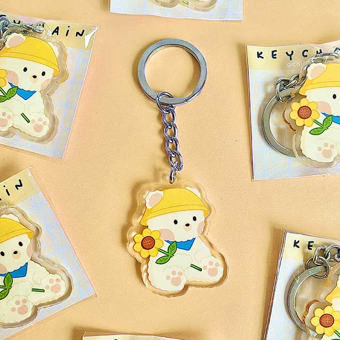 llavero kawaii accesorio anime estilo manga