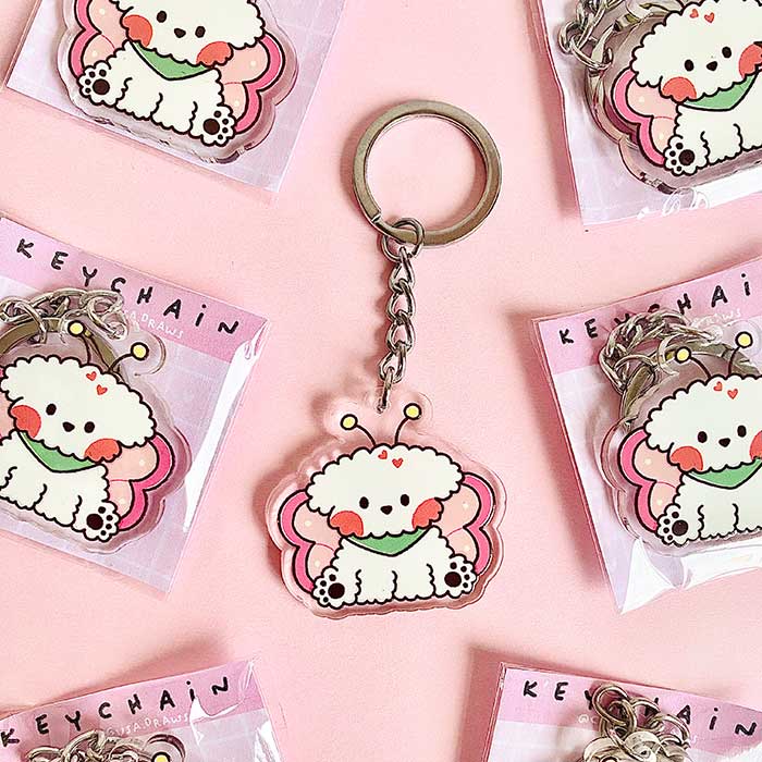 llavero kawaii accesorio anime estilo manga