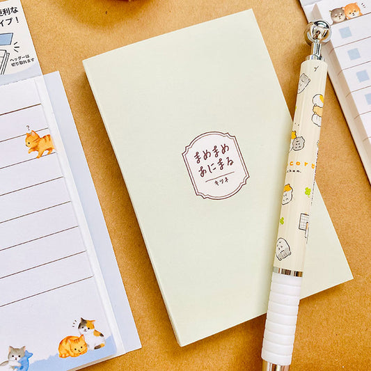 bloc de notas para listas de tarea de animales kawaii, ideal para la papelería japonesa