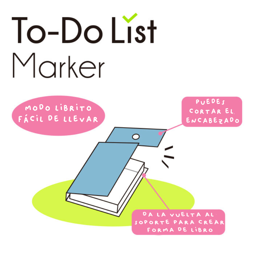 bloc de notas para listas de tarea de animales kawaii, ideal para la papelería japonesa