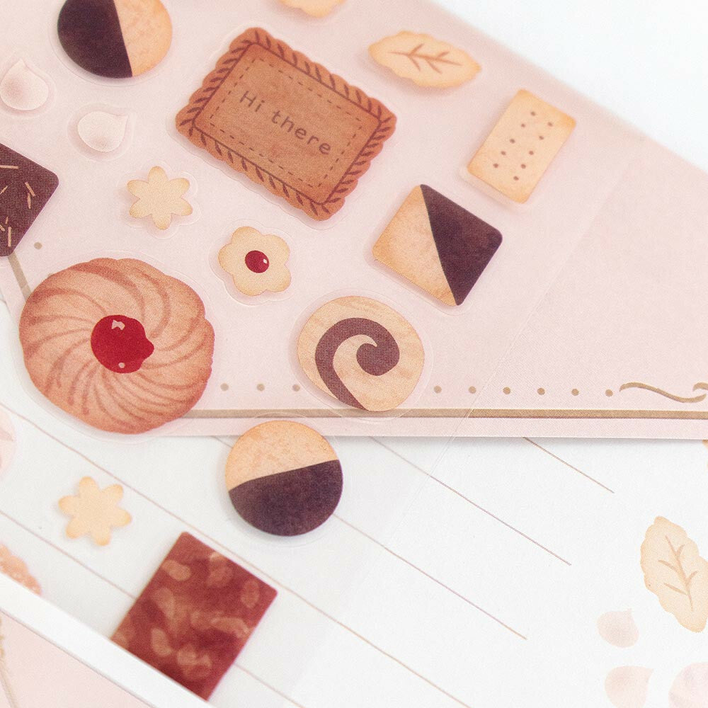 set para escribir cartas de papelería japonesa, con diseño aesthetic y kawaii