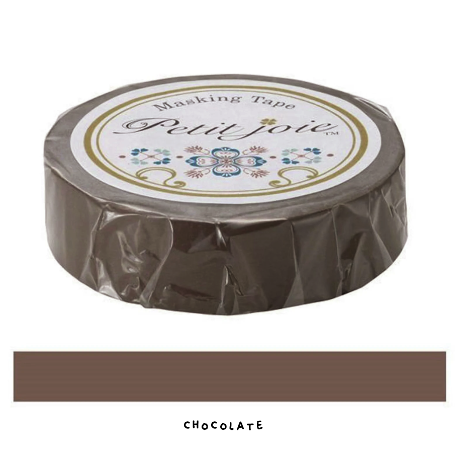 washi tapes de japón lisos y de colores suaves, ideales para decorar libretas, bullet journal o cartas de penpal