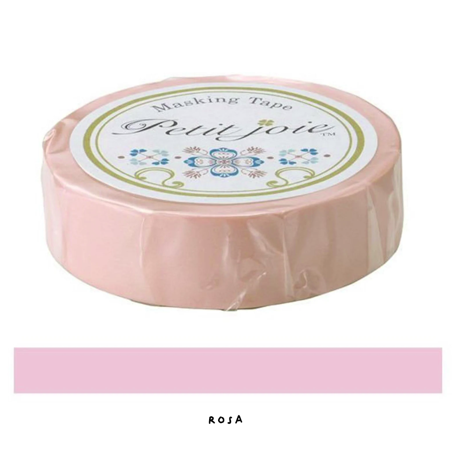 washi tapes de japón lisos y de colores suaves, ideales para decorar libretas, bullet journal o cartas de penpal