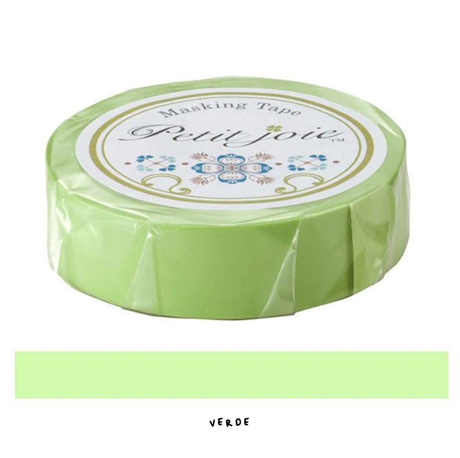 washi tapes de japón lisos y de colores suaves, ideales para decorar libretas, bullet journal o cartas de penpal