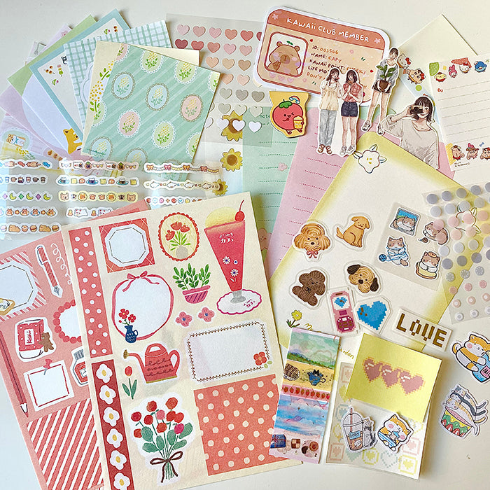 PACK SORPRESA | Set de material decorativo kawaii