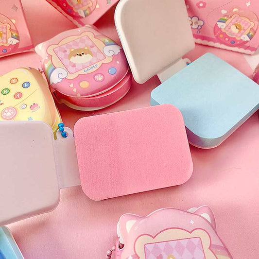 notas adhesivas para estudiantes o oficina con diseños kawaii