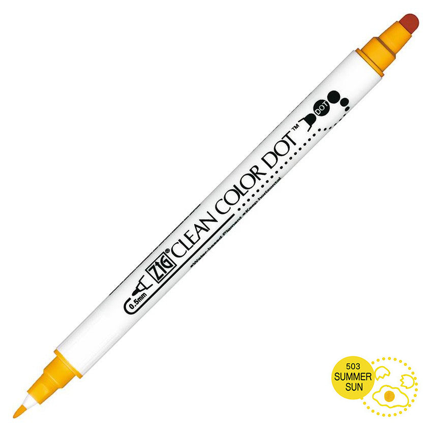 KURETAKE | Rotulador doble punta - Zig Clean Color Dot