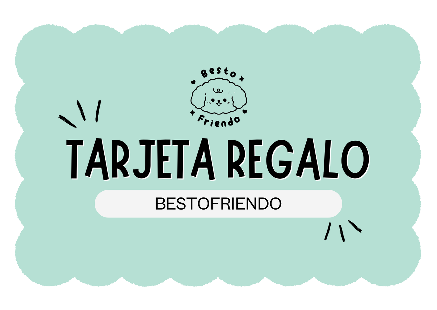 Tarjeta Regalo de BestoFriendo