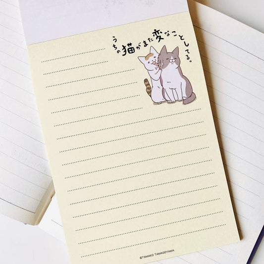 bloc de notas A6 de gatitos adorables con diferentes diseños de papelería japonesa