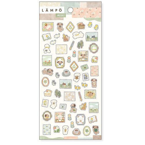 MIND WAVE | Pegatinas LÄMPÖ mini - Perrito
