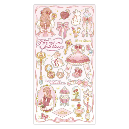 MIND WAVE | Pegatinas Choupinet Seal - Magical Girl Rosa