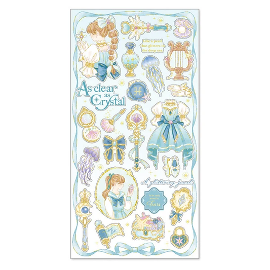 MIND WAVE | Pegatinas Choupinet Seal - Magical Girl Azul