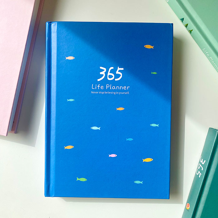 365 Life Planner | Agenda anual, mensual y diaria personalizable B6