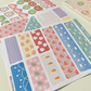 pack de pegatinas decorativas para journal con diseños kawaii adorables y de calidad