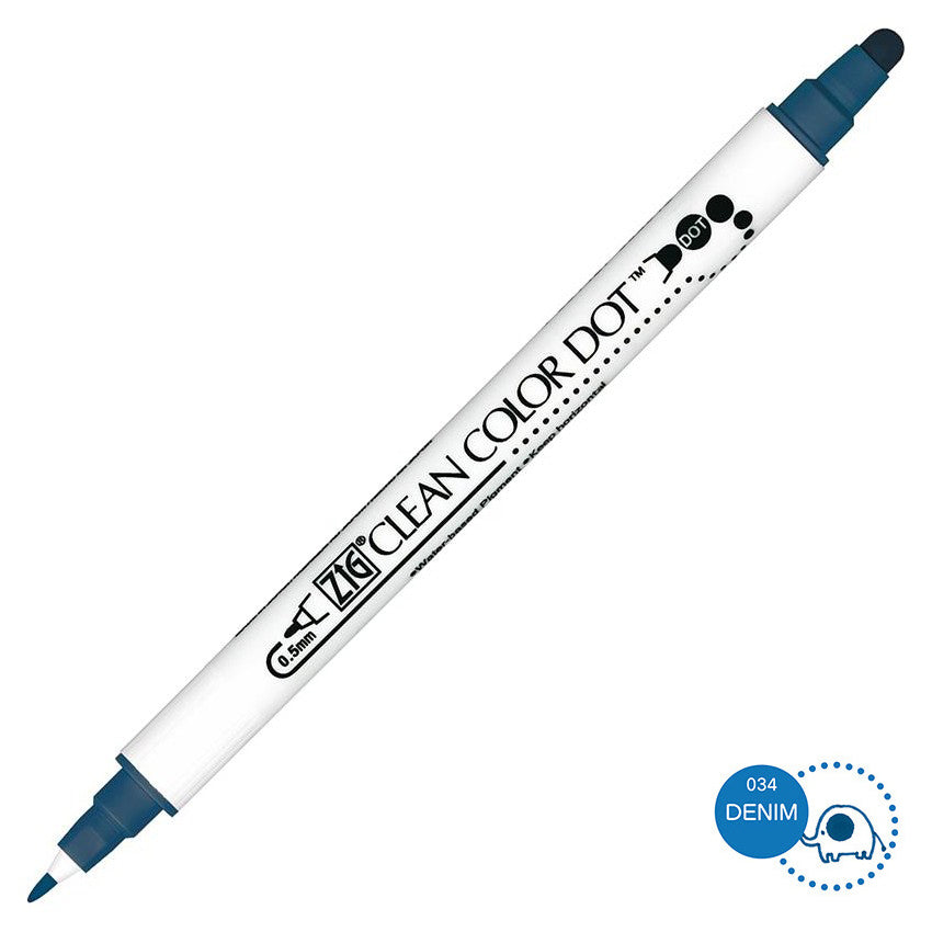 KURETAKE | Rotulador doble punta - Zig Clean Color Dot