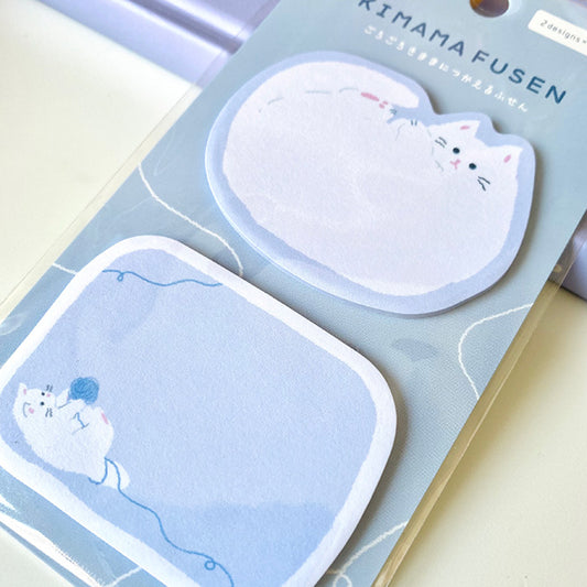 papeleria japonesa notas adhesivas de color amarillo de perro de la marca furukawa shiko