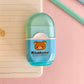 goma de borrar con sacapuntas kawaii de rilakkuma