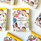 Bloc de notas Hello Kitty con ShinChan estilo kawaii para amantes de la papelería bonita