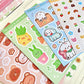 pegatinas bonitas de vinilo para agenda y decorar de estilo kawaii