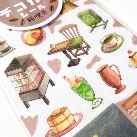 CRU-CIAL | Hoja de pegatinas - Cafetería de especialidad