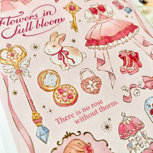 MIND WAVE | Pegatinas Choupinet Seal - Magical Girl Rosa