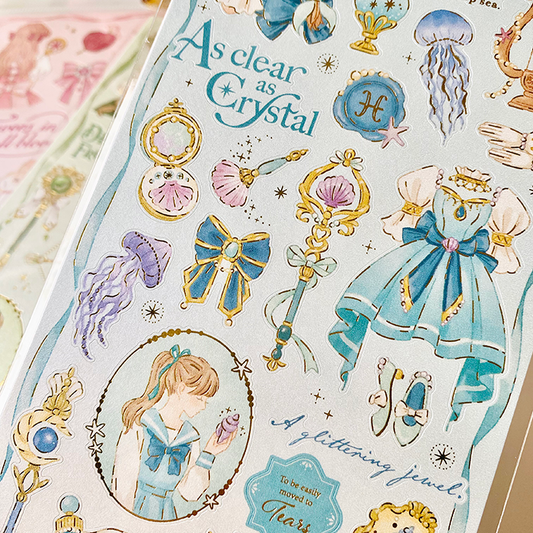 MIND WAVE | Pegatinas Choupinet Seal - Magical Girl Azul