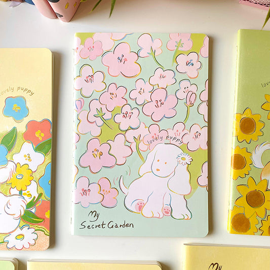 Joytop | Libreta Secret Garden , sakura - A5 a rayas y tapa blanda