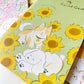 Joytop | Libreta Secret Garden , girasoles - A5 a rayas y tapa blanda