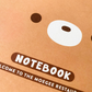 Joytop | Libreta de ositos tamaño B5 a líneas - Bubble Tea
