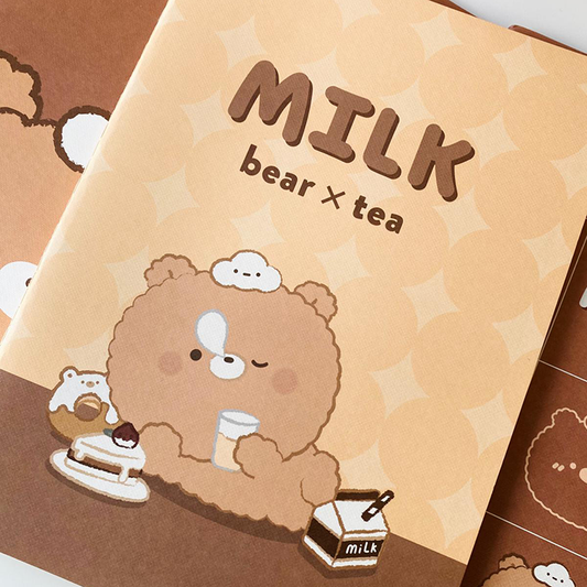 Joytop | Libreta de ositos tamaño B5 a líneas - Dulces