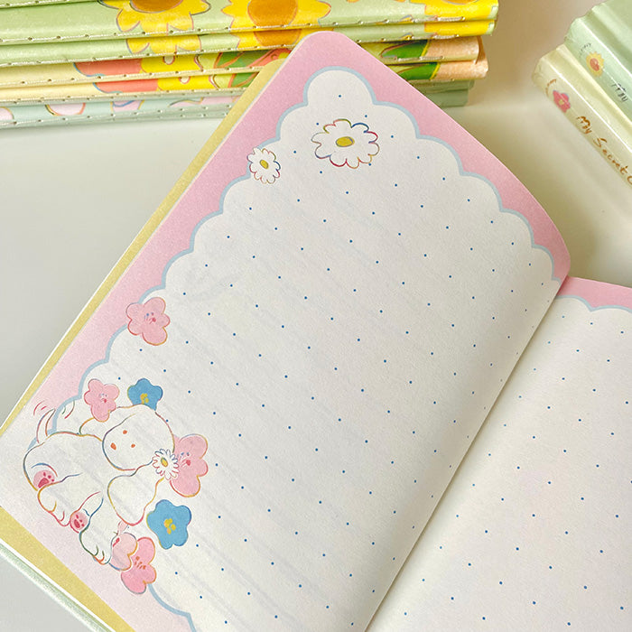 libreta A5 con tapa dura de diseño original, aesthetic y kawaii