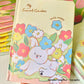 libreta A5 con tapa dura de diseño original, aesthetic y kawaii