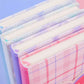 Libreta A5 a rayas con imán y diseño kawaii y colorido