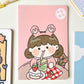 libreta a5 pequeña de estilo kawaii, ideal como cuaderno de notas para estudiantes y para bullet journal