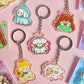 llavero kawaii accesorio anime estilo manga