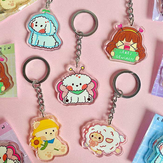 llavero kawaii accesorio anime estilo manga