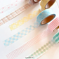 washi tape japonés de buena calidad con diseño aesthetic para decorar
