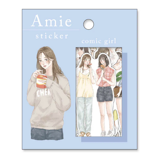 pack de pegatinas japonesas de chicas aesthetic para decorar y hacer manualidades