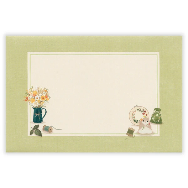 set de cartas decorativas de papeleria japonesa bonita ideal para penpal, con diseño aesthetic y kawaii de animales