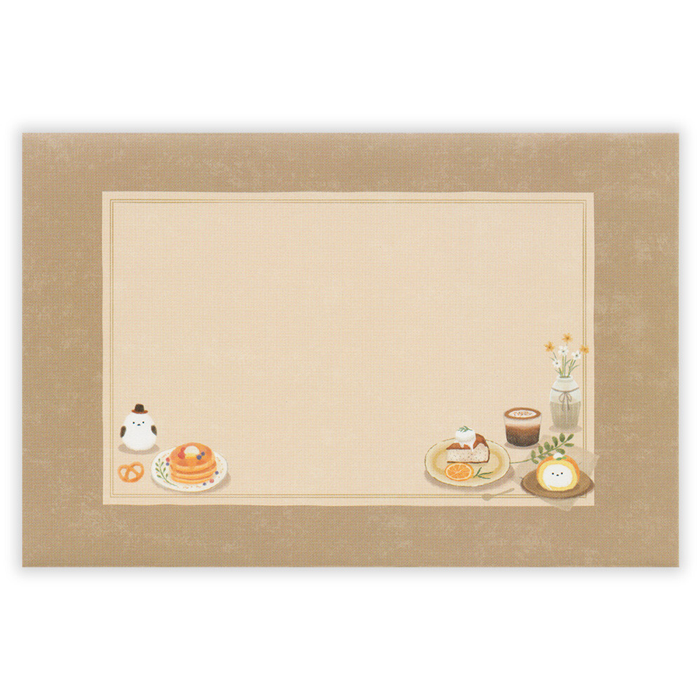 set de cartas decorativas de papeleria japonesa bonita ideal para penpal, con diseño aesthetic y kawaii