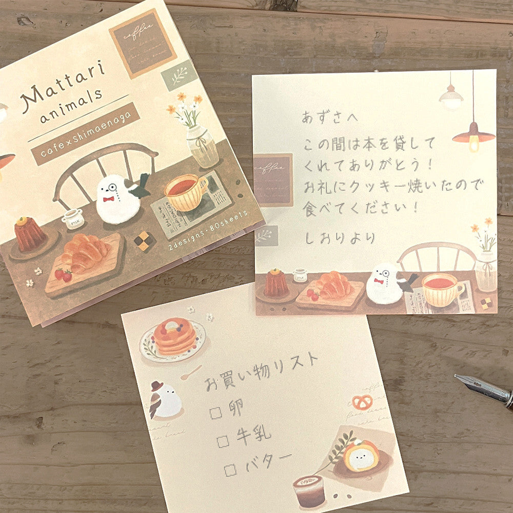 bloc de notas para decorar con diseño aesthetic y kawaii, de papeleria japonesa bonita